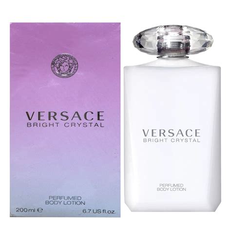 versace bright crystal perfumed body lotion 6.7 oz